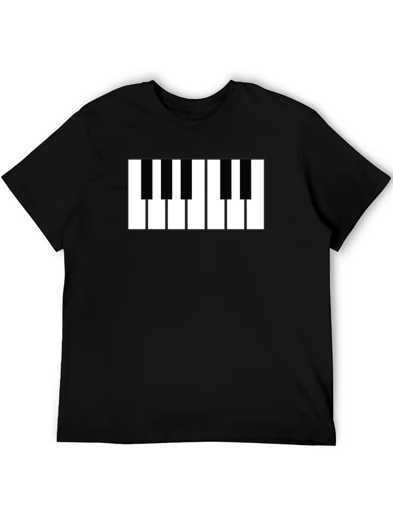 Piano Breathable Soft Cotton T-Shirt – Timeless Casual Look