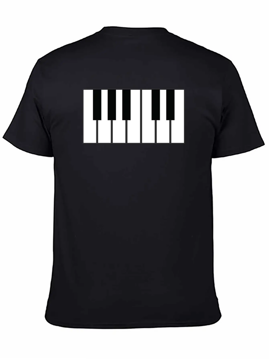 Piano Breathable Soft Cotton T-Shirt – Timeless Casual Look