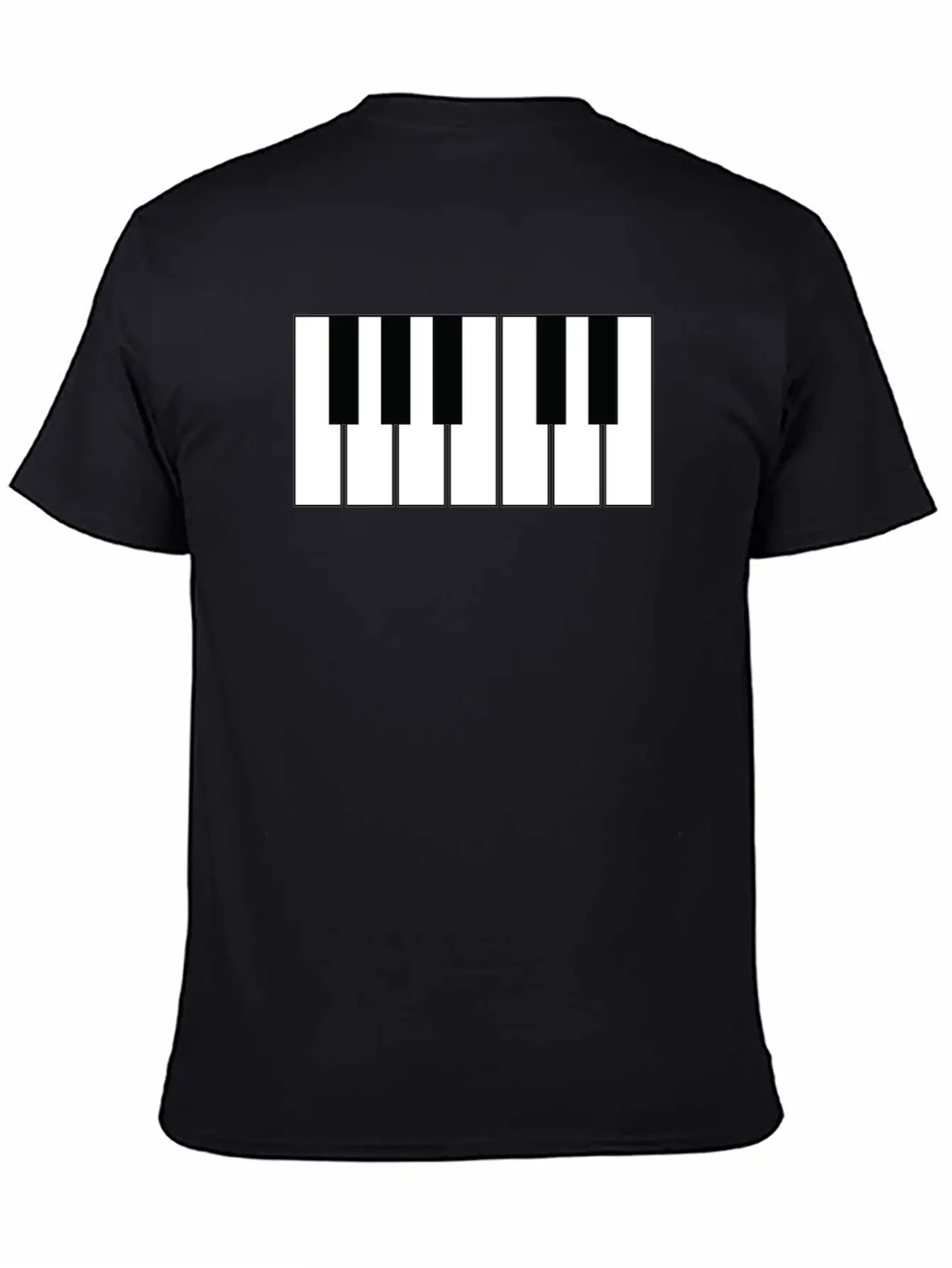 Piano Breathable Soft Cotton T-Shirt – Timeless Casual Look
