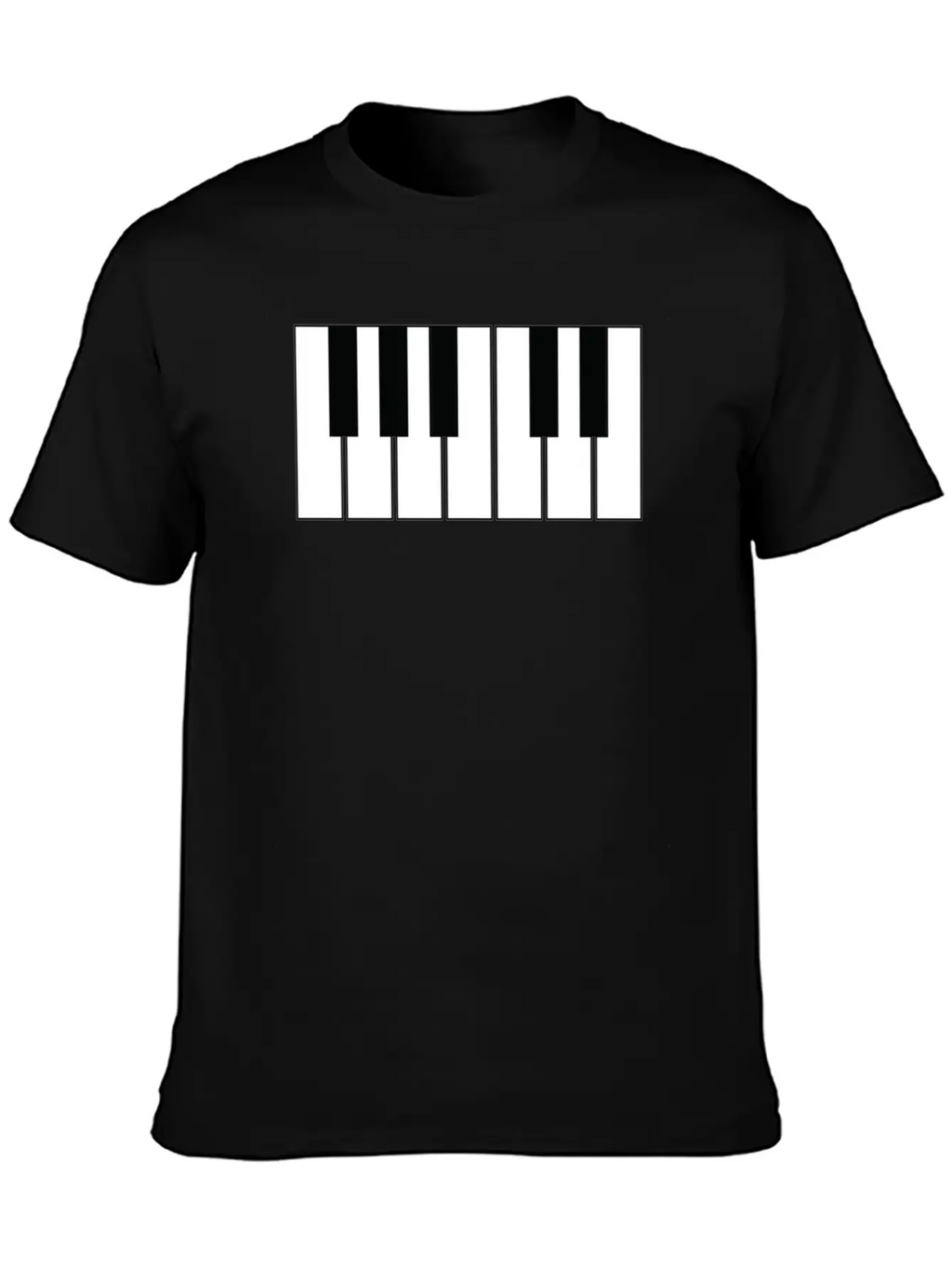 Piano Breathable Soft Cotton T-Shirt – Timeless Casual Look