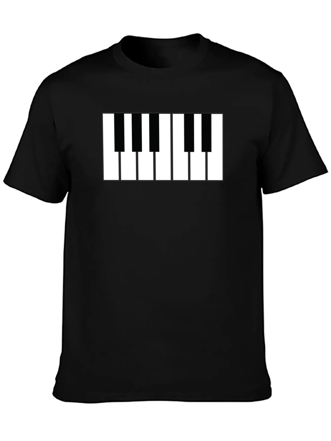Piano Breathable Soft Cotton T-Shirt – Timeless Casual Look