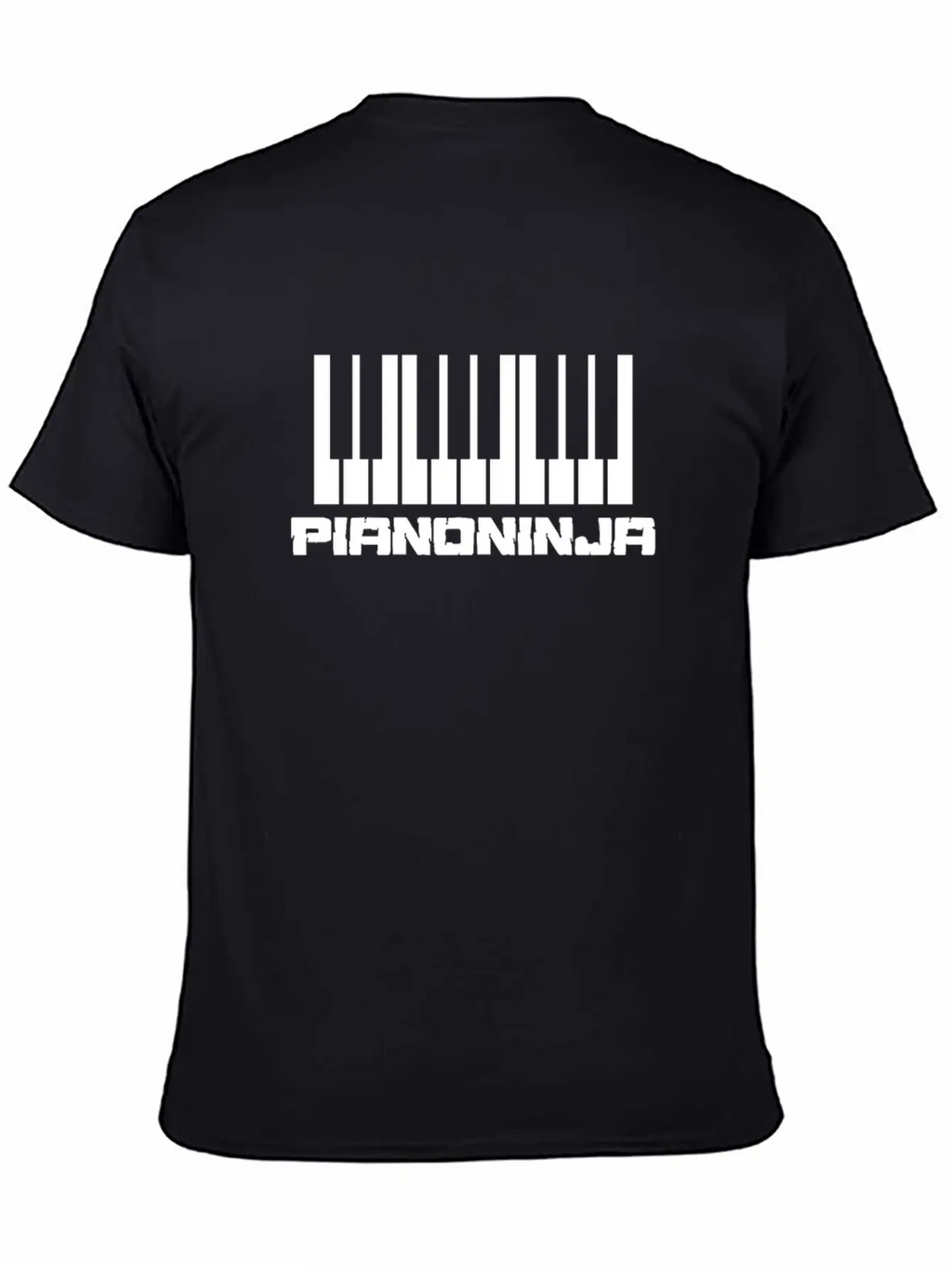 Piano Ninja Unisex Casual T-Shirt – Clean Design For Daily Comfort