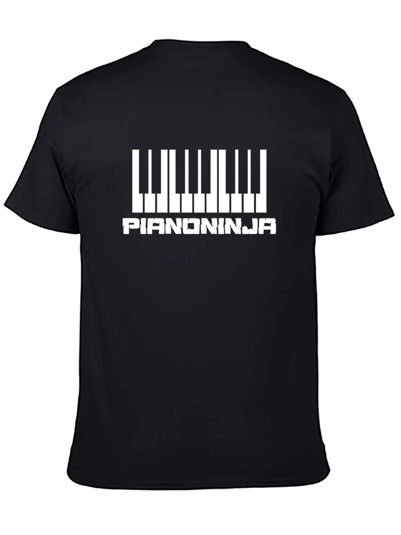 Piano Ninja Unisex Casual T-Shirt – Clean Design For Daily Comfort