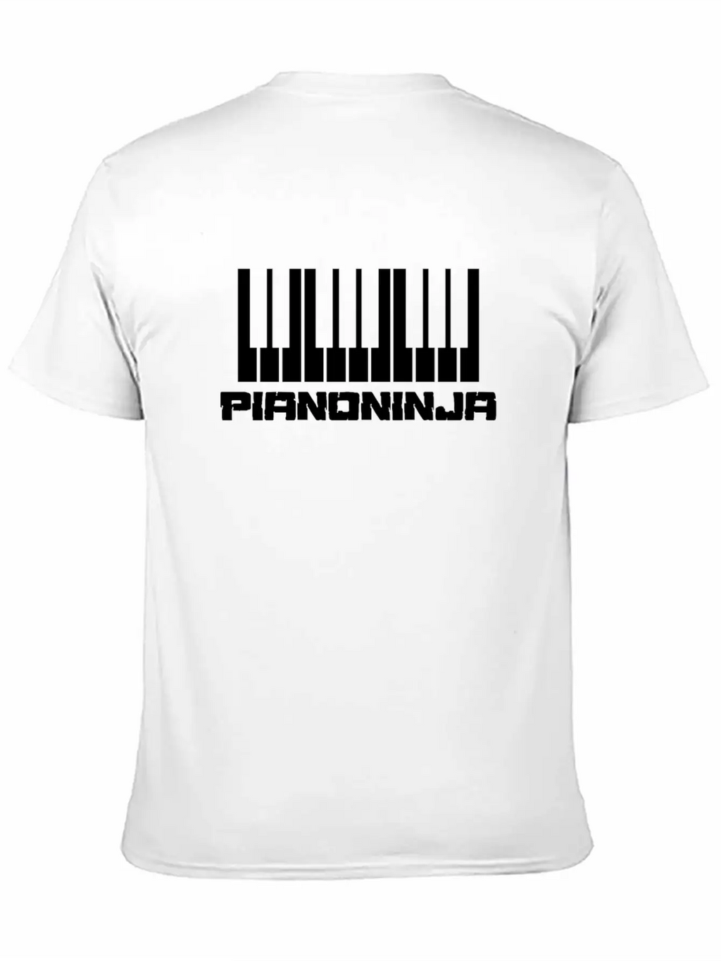 Piano Ninja Unisex Casual T-Shirt – Clean Design For Daily Comfort