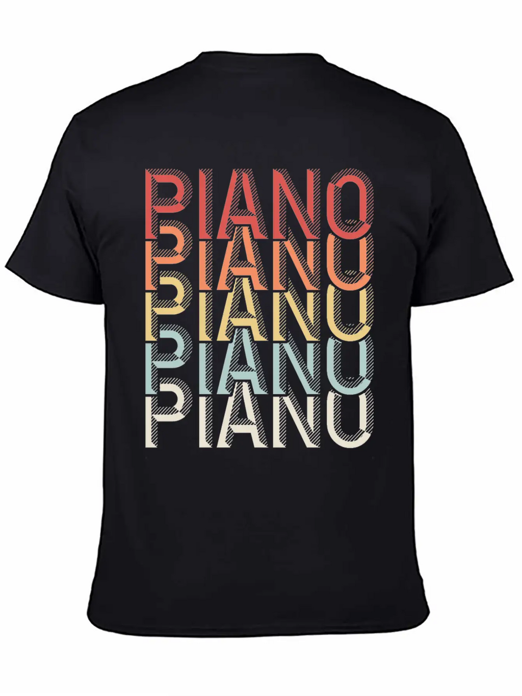 Piano Piano Stylish Everyday T-Shirt – Unisex Basic Cotton Tee