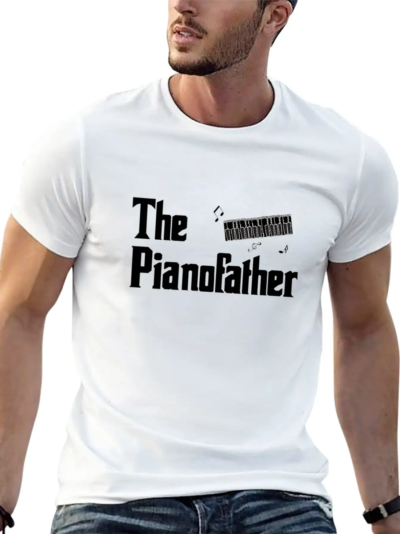 Piano Tshirt Piano Digital Piano Gift Grand Piano Unisex Casual T-Shirt – Clean Design For Daily Comfort