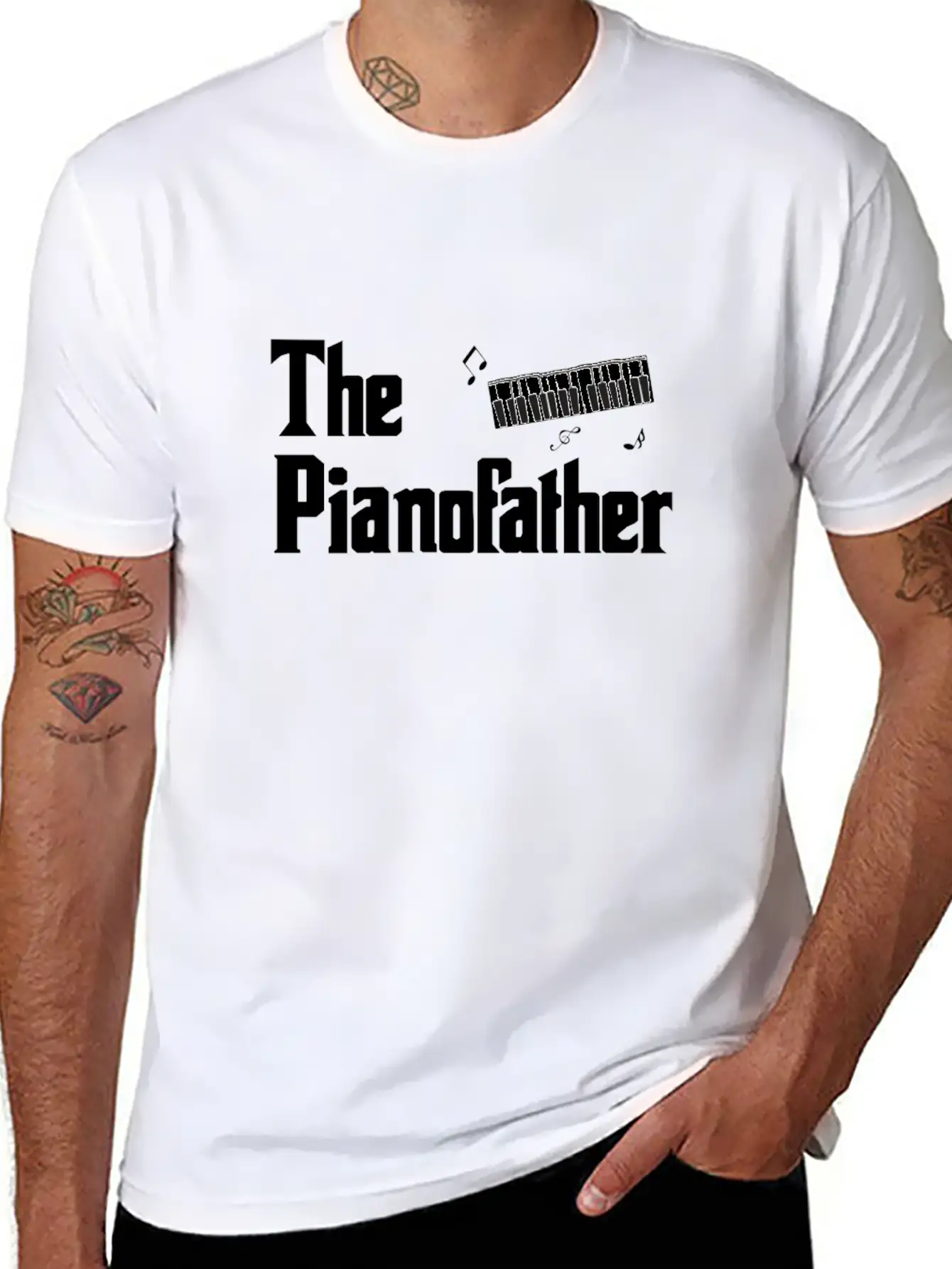 Piano Tshirt Piano Digital Piano Gift Grand Piano Unisex Casual T-Shirt – Clean Design For Daily Comfort