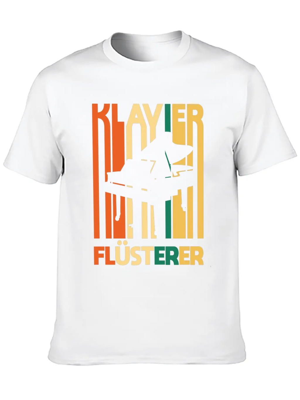 Piano Unisex Casual T-Shirt – Clean Design For Daily Comfort