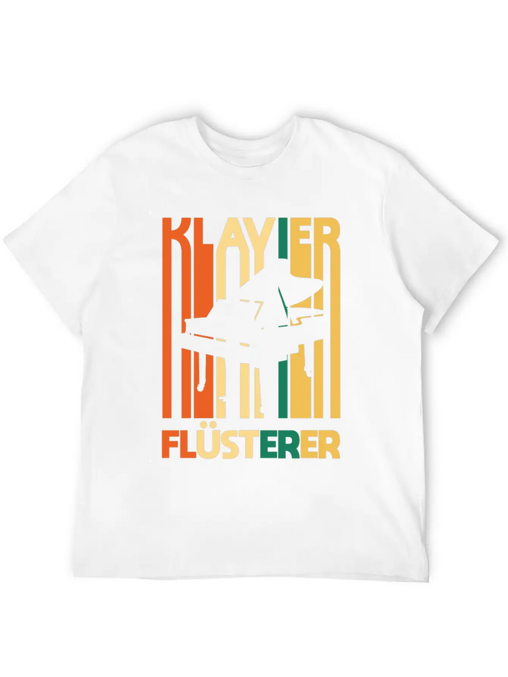 Piano Unisex Casual T-Shirt – Clean Design For Daily Comfort