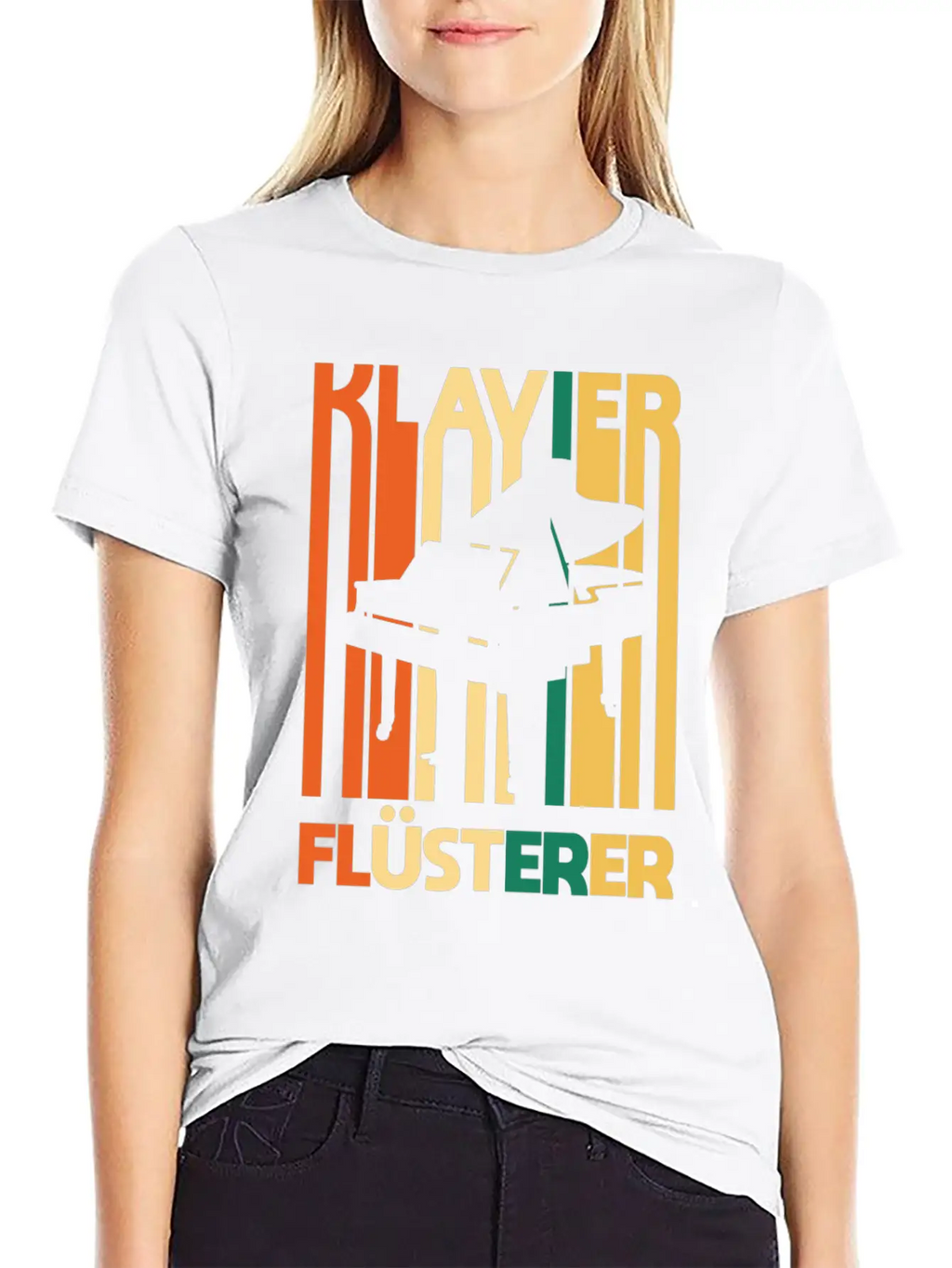 Piano Unisex Casual T-Shirt – Clean Design For Daily Comfort