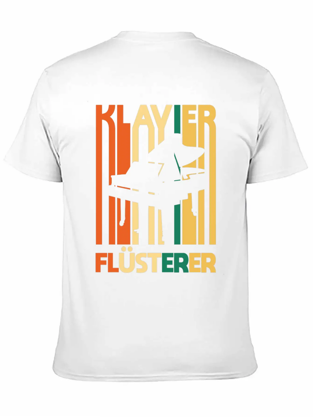 Piano Unisex Casual T-Shirt – Clean Design For Daily Comfort