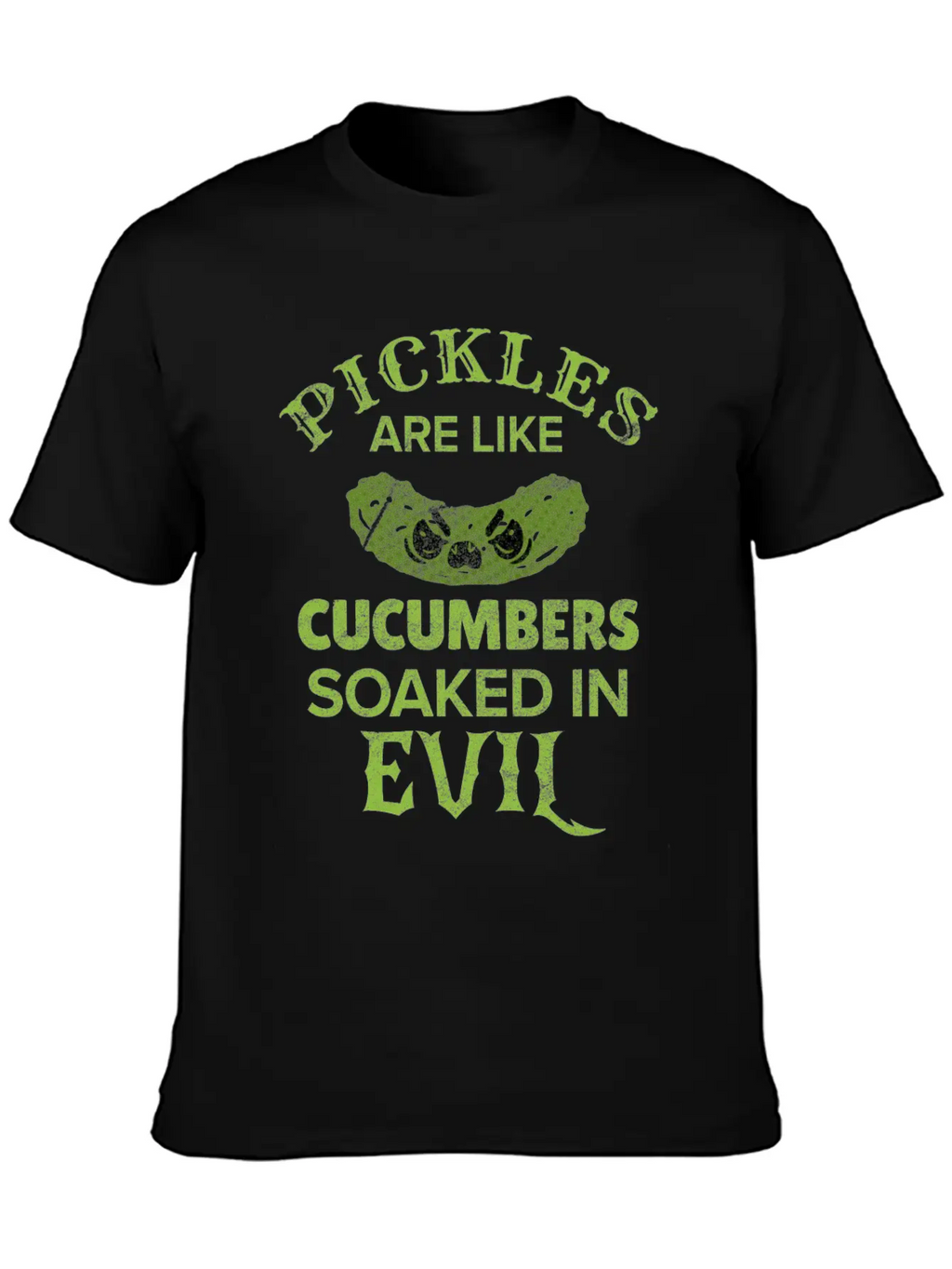 Pickle Pickles Cucumber Vegan Sour Pregnant Gift Breathable Soft Cotton T-Shirt – Timeless Casual Look