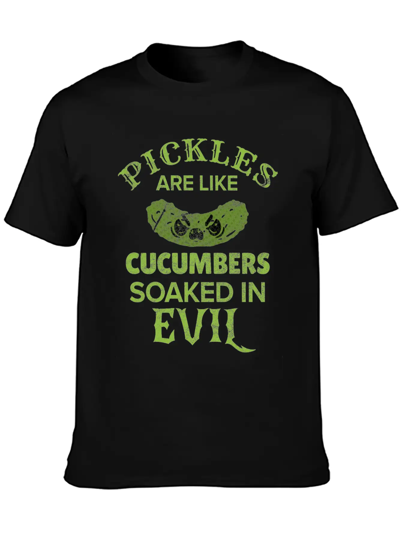 Pickle Pickles Cucumber Vegan Sour Pregnant Gift Breathable Soft Cotton T-Shirt – Timeless Casual Look
