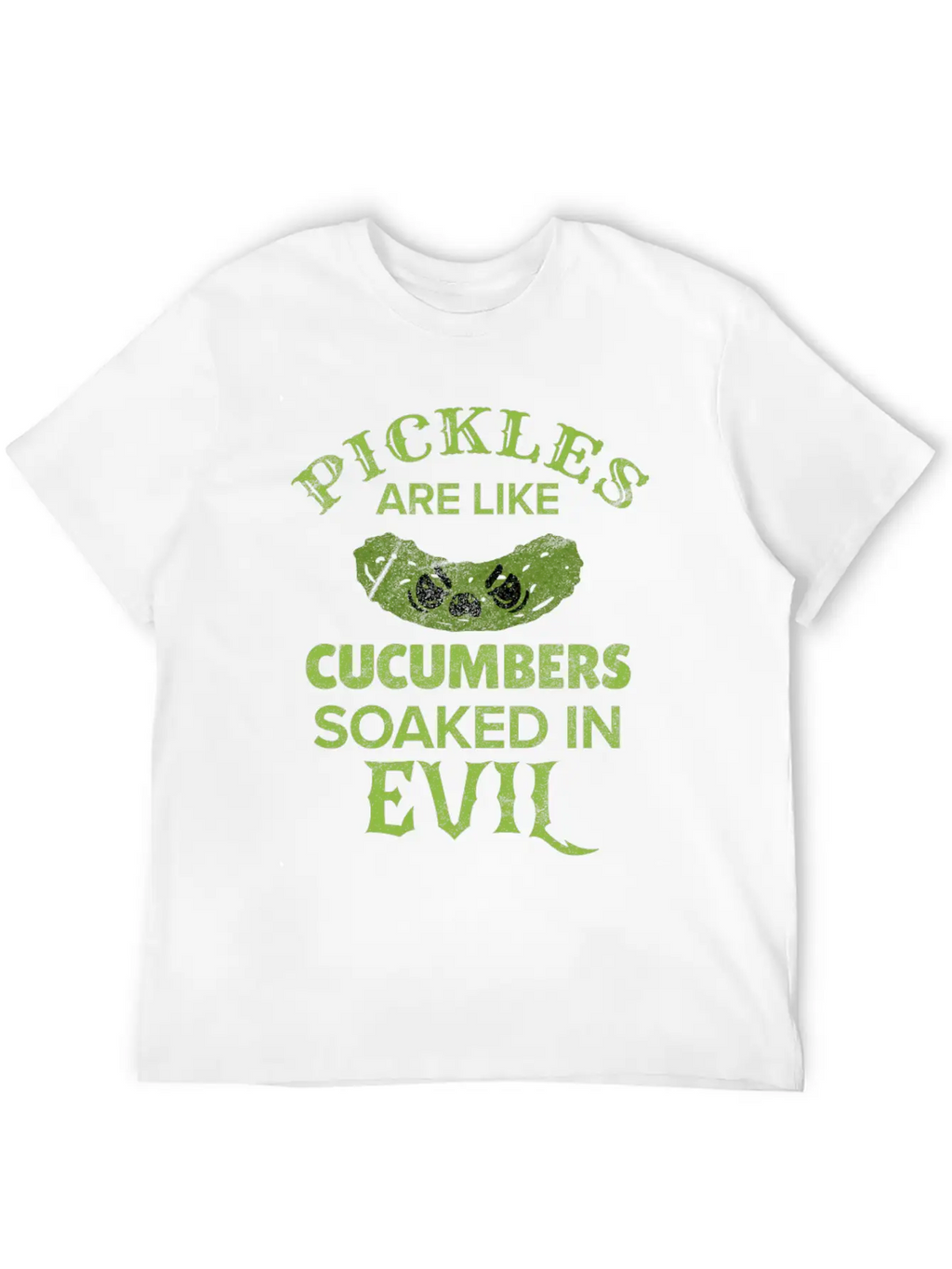 Pickle Pickles Cucumber Vegan Sour Pregnant Gift Breathable Soft Cotton T-Shirt – Timeless Casual Look