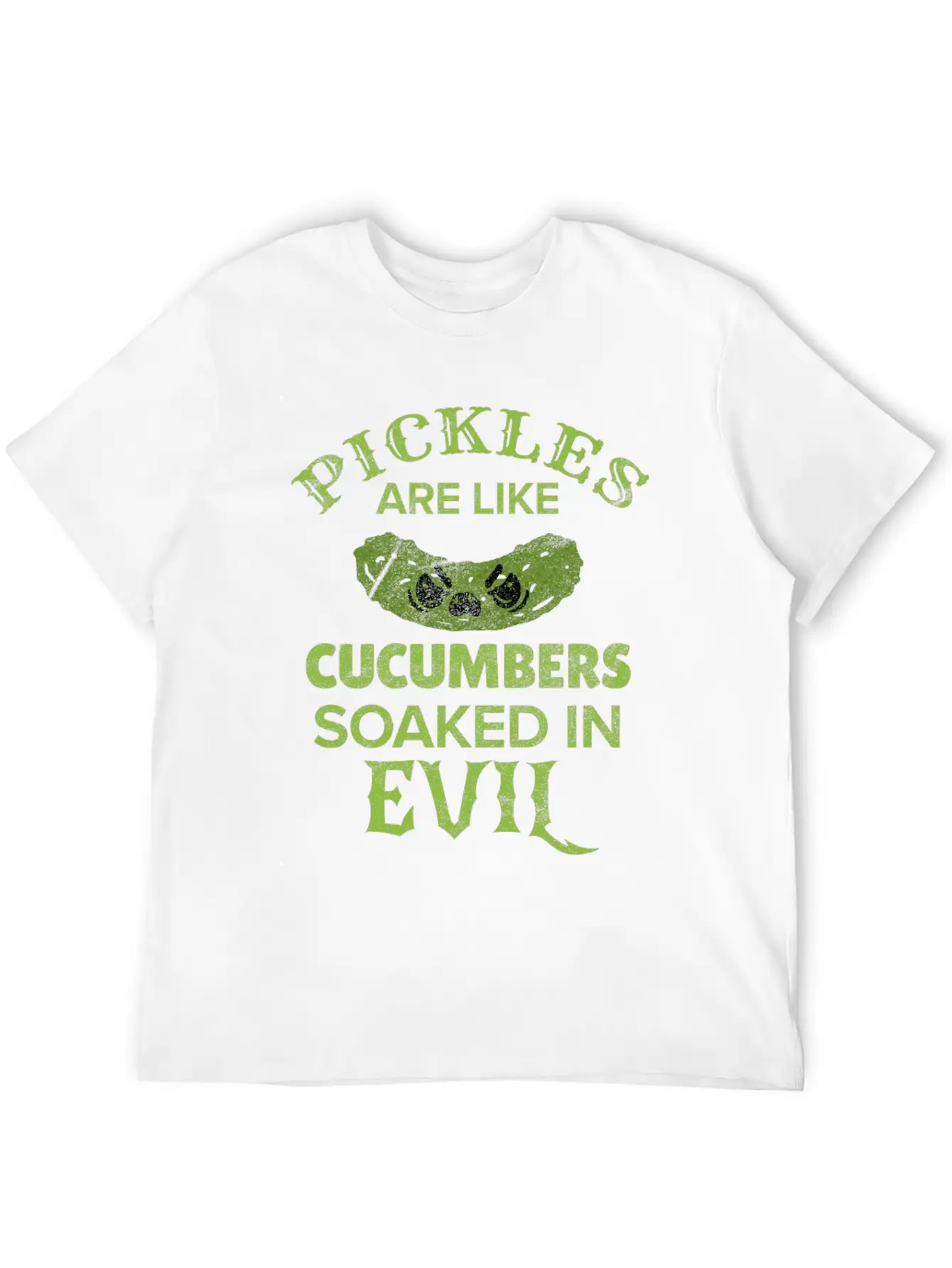 Pickle Pickles Cucumber Vegan Sour Pregnant Gift Breathable Soft Cotton T-Shirt – Timeless Casual Look