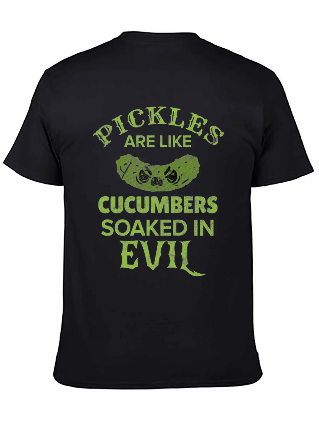 Pickle Pickles Cucumber Vegan Sour Pregnant Gift Breathable Soft Cotton T-Shirt – Timeless Casual Look