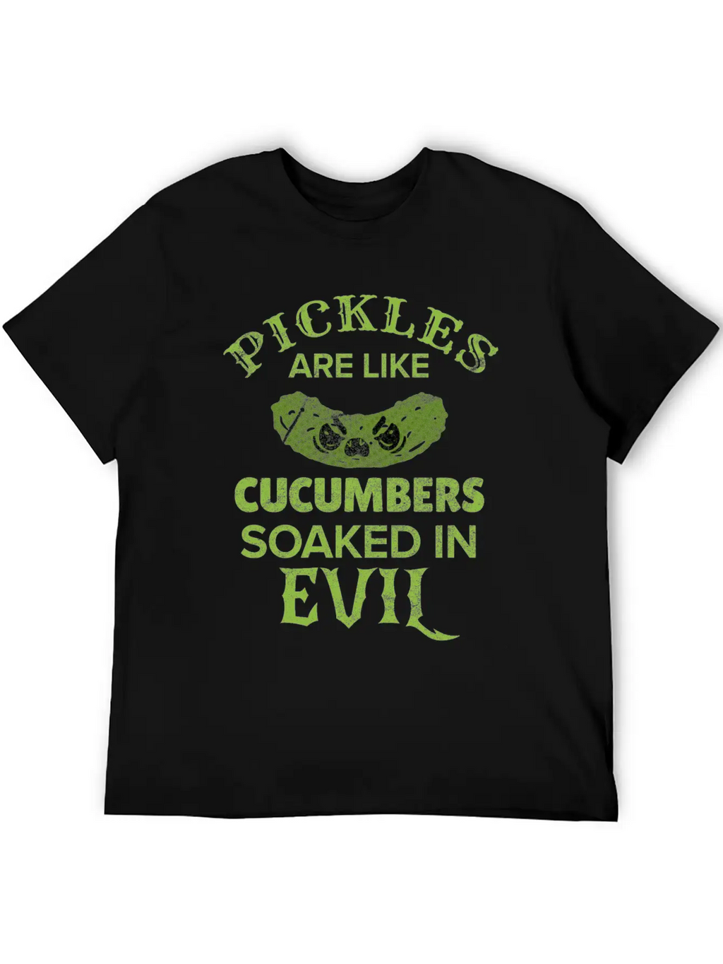 Pickle Pickles Cucumber Vegan Sour Pregnant Gift Breathable Soft Cotton T-Shirt – Timeless Casual Look