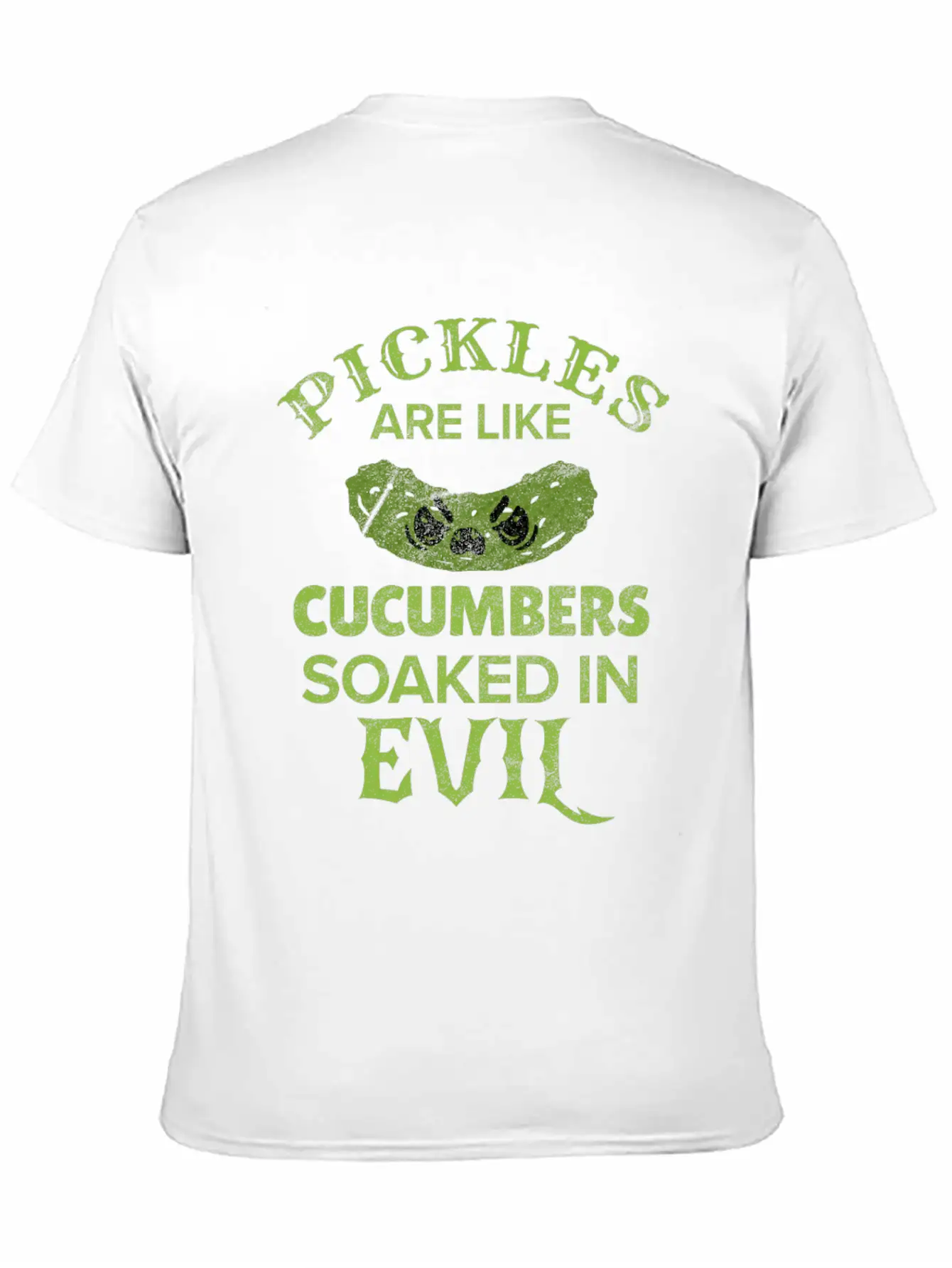 Pickle Pickles Cucumber Vegan Sour Pregnant Gift Breathable Soft Cotton T-Shirt – Timeless Casual Look
