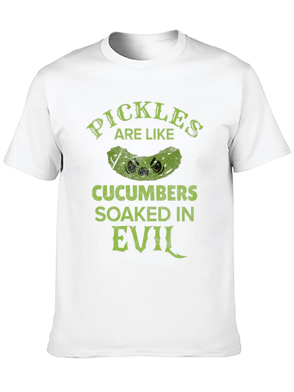 Pickle Pickles Cucumber Vegan Sour Pregnant Gift Breathable Soft Cotton T-Shirt – Timeless Casual Look