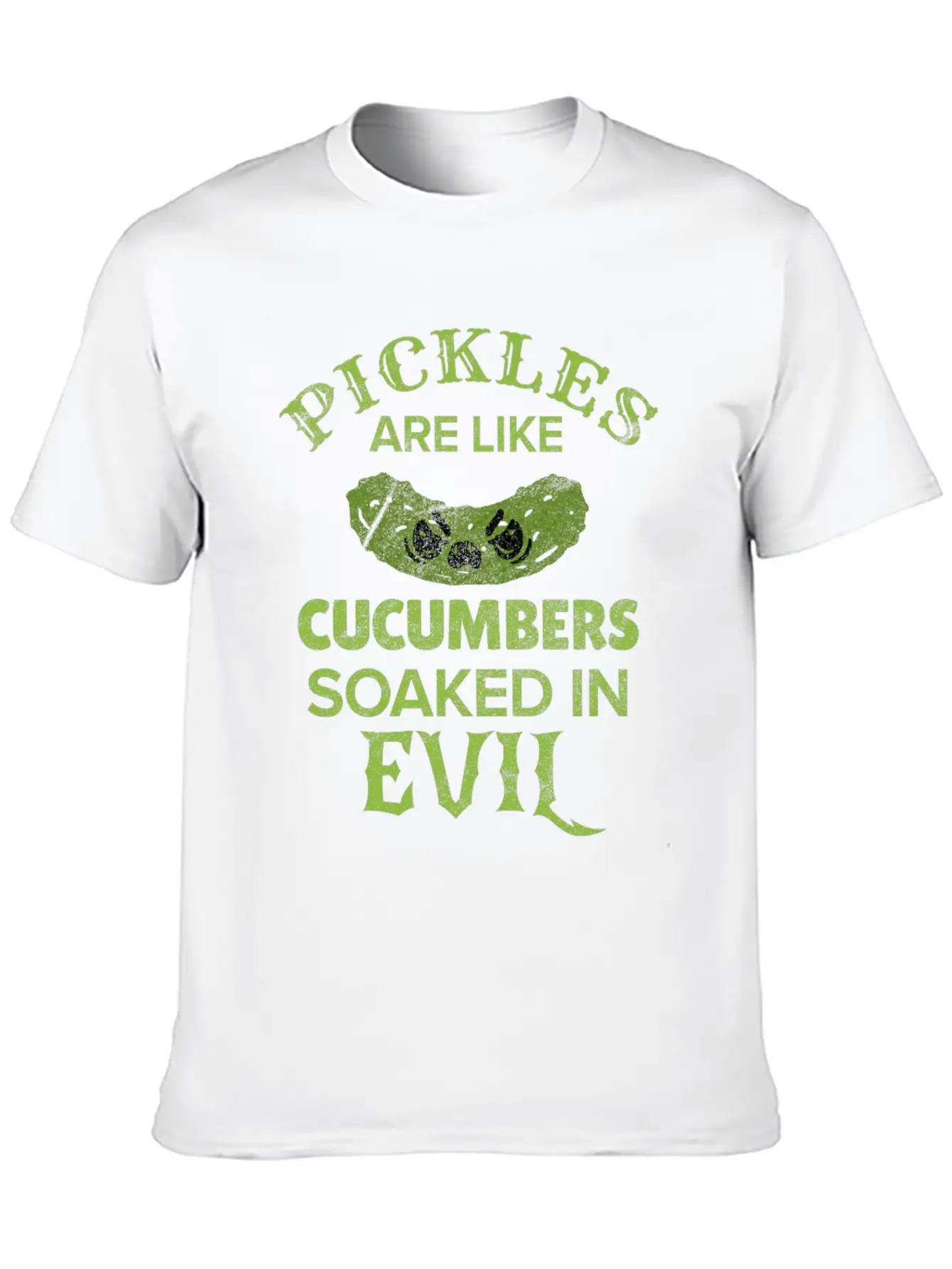 Pickle Pickles Cucumber Vegan Sour Pregnant Gift Breathable Soft Cotton T-Shirt – Timeless Casual Look