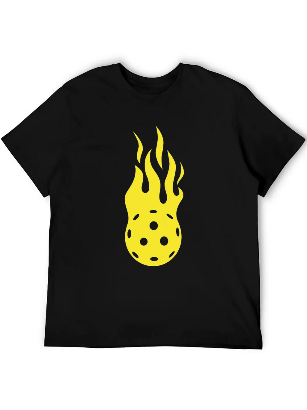Pickleball Flame Paddleball Tennis Pickleball Essential Cotton Tee For Daily Outfits – Unisex Style