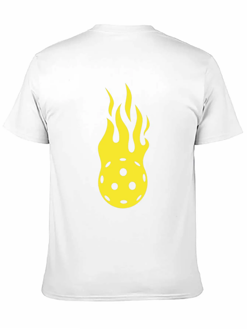 Pickleball Flame Paddleball Tennis Pickleball Essential Cotton Tee For Daily Outfits – Unisex Style