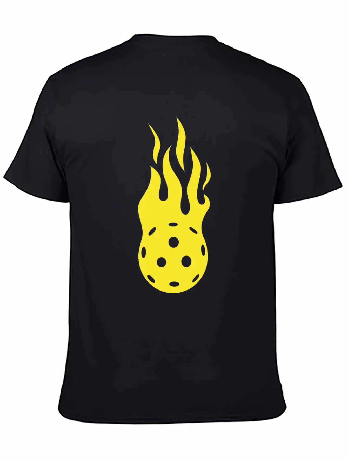 Pickleball Flame Paddleball Tennis Pickleball Essential Cotton Tee For Daily Outfits – Unisex Style
