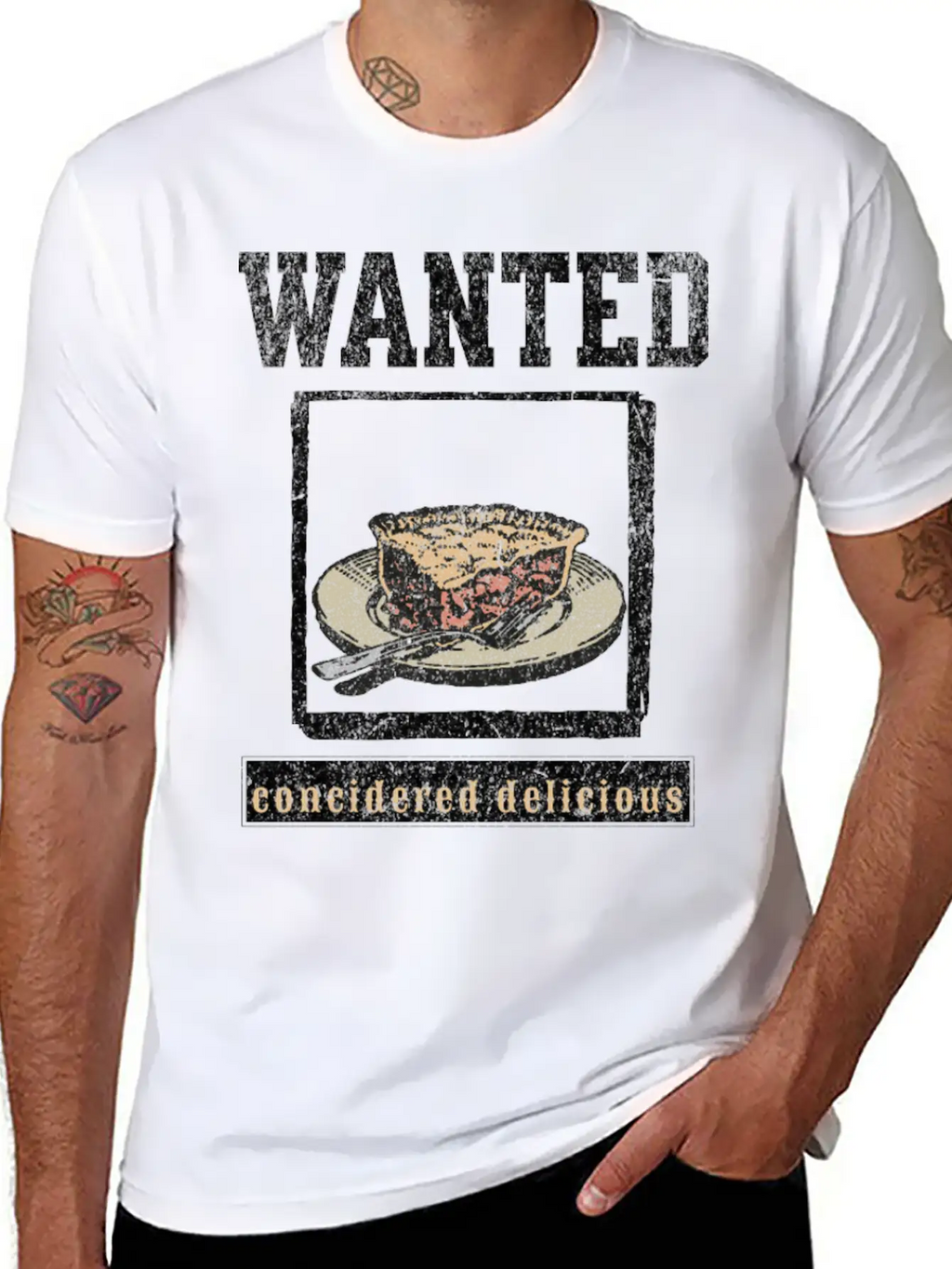 PIE Wanted Classic Fit Graphic Tee For Daily Comfort – Unisex Cotton Shirt