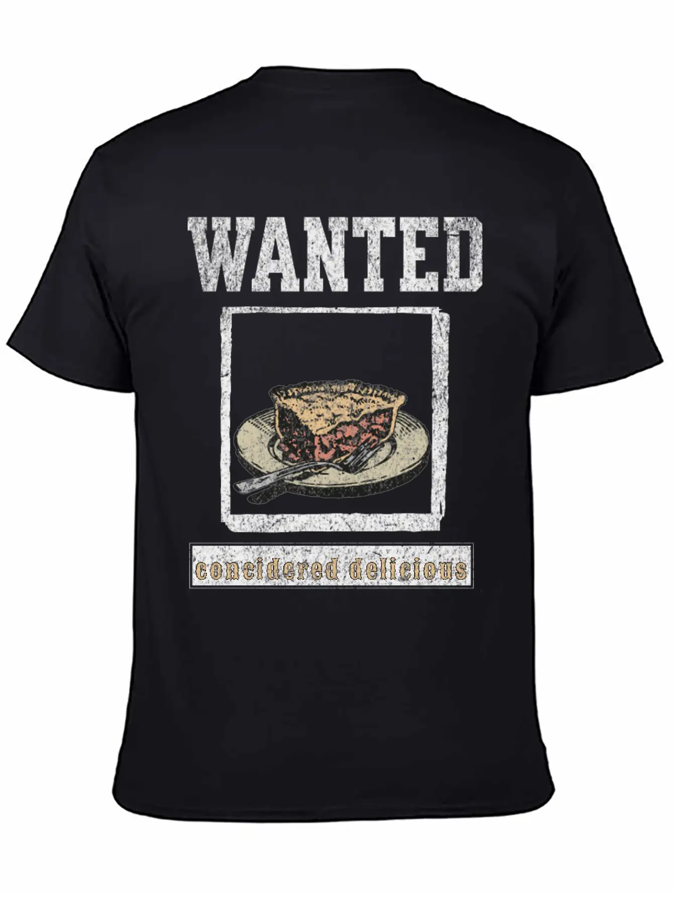 PIE Wanted Classic Fit Graphic Tee For Daily Comfort – Unisex Cotton Shirt