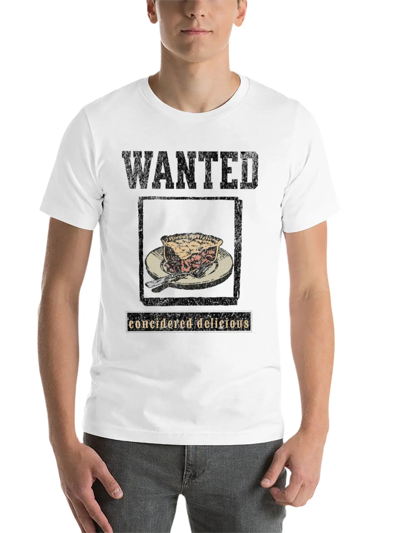 PIE Wanted Classic Fit Graphic Tee For Daily Comfort – Unisex Cotton Shirt