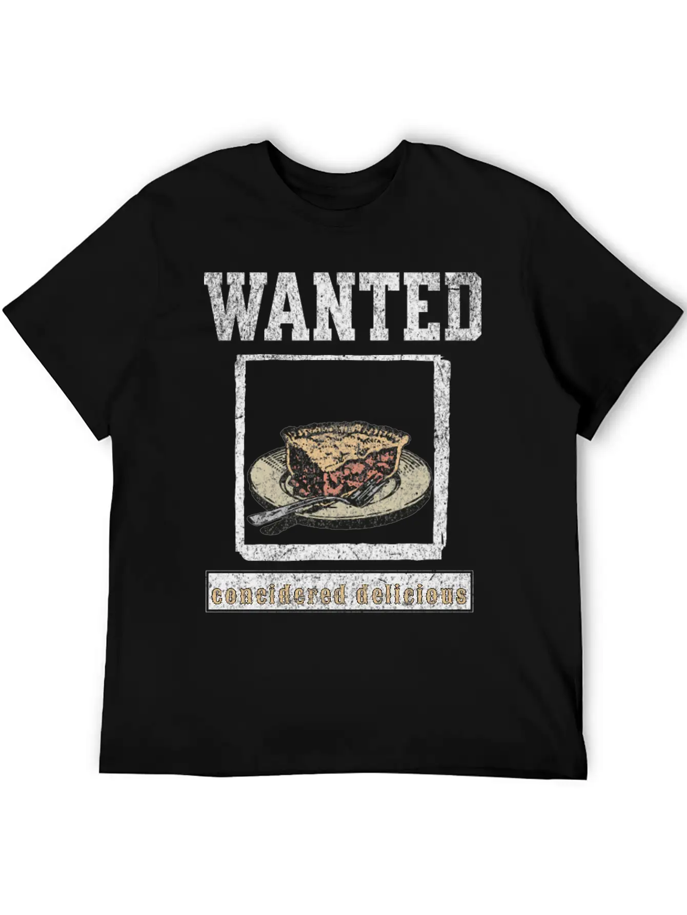 PIE Wanted Classic Fit Graphic Tee For Daily Comfort – Unisex Cotton Shirt