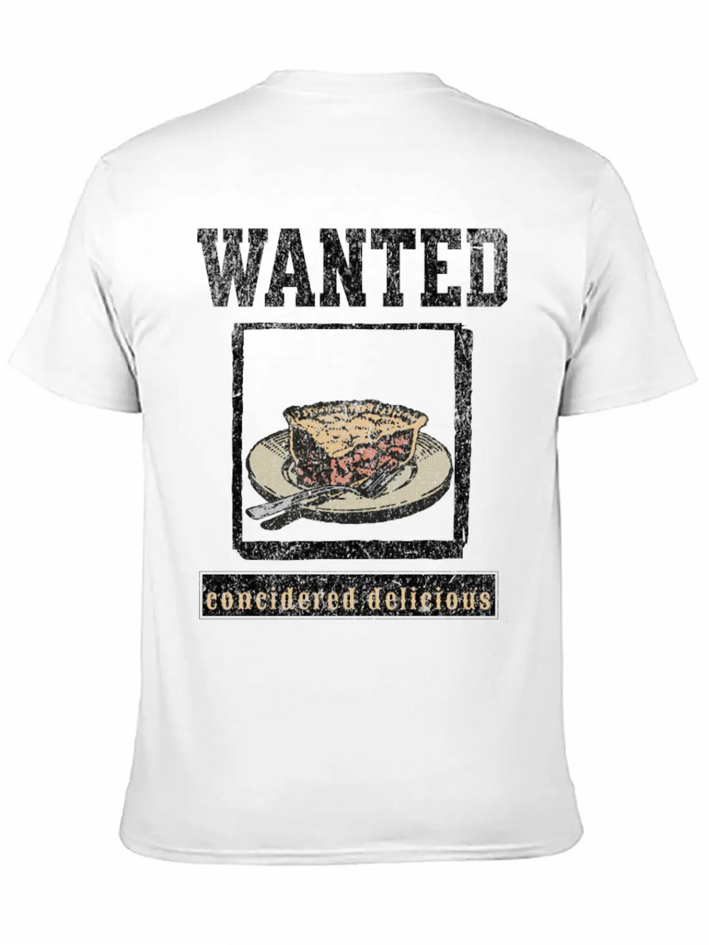 PIE Wanted Classic Fit Graphic Tee For Daily Comfort – Unisex Cotton Shirt