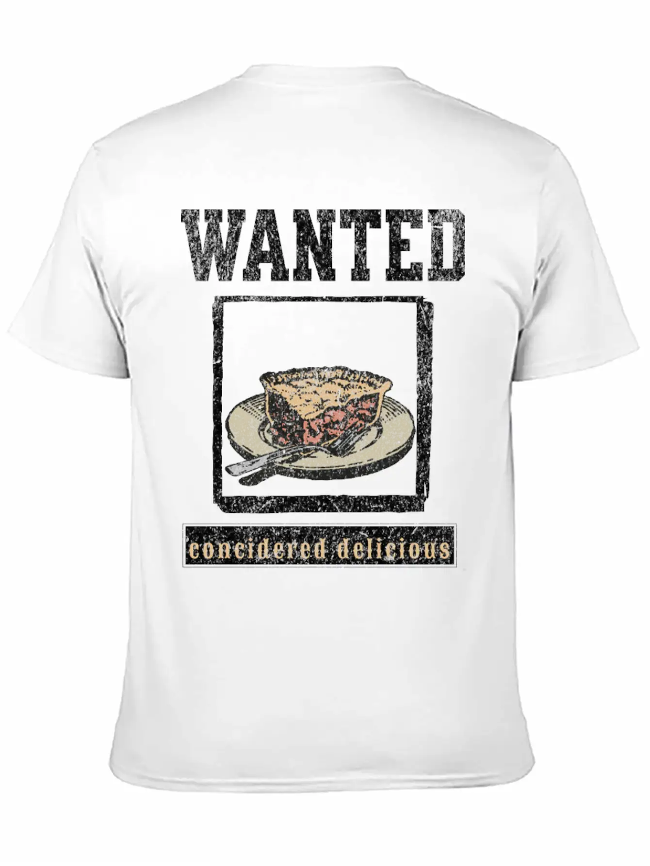 PIE Wanted Classic Fit Graphic Tee For Daily Comfort – Unisex Cotton Shirt