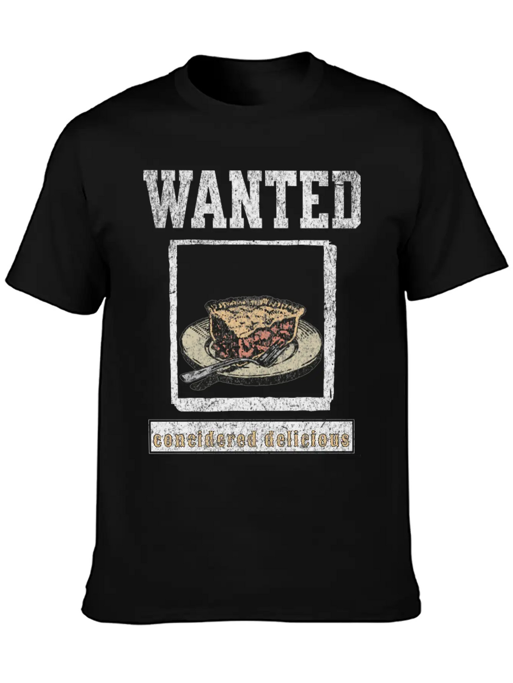 PIE Wanted Classic Fit Graphic Tee For Daily Comfort – Unisex Cotton Shirt