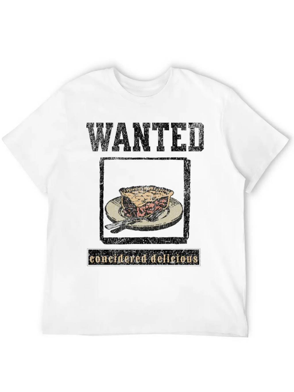 PIE Wanted Classic Fit Graphic Tee For Daily Comfort – Unisex Cotton Shirt