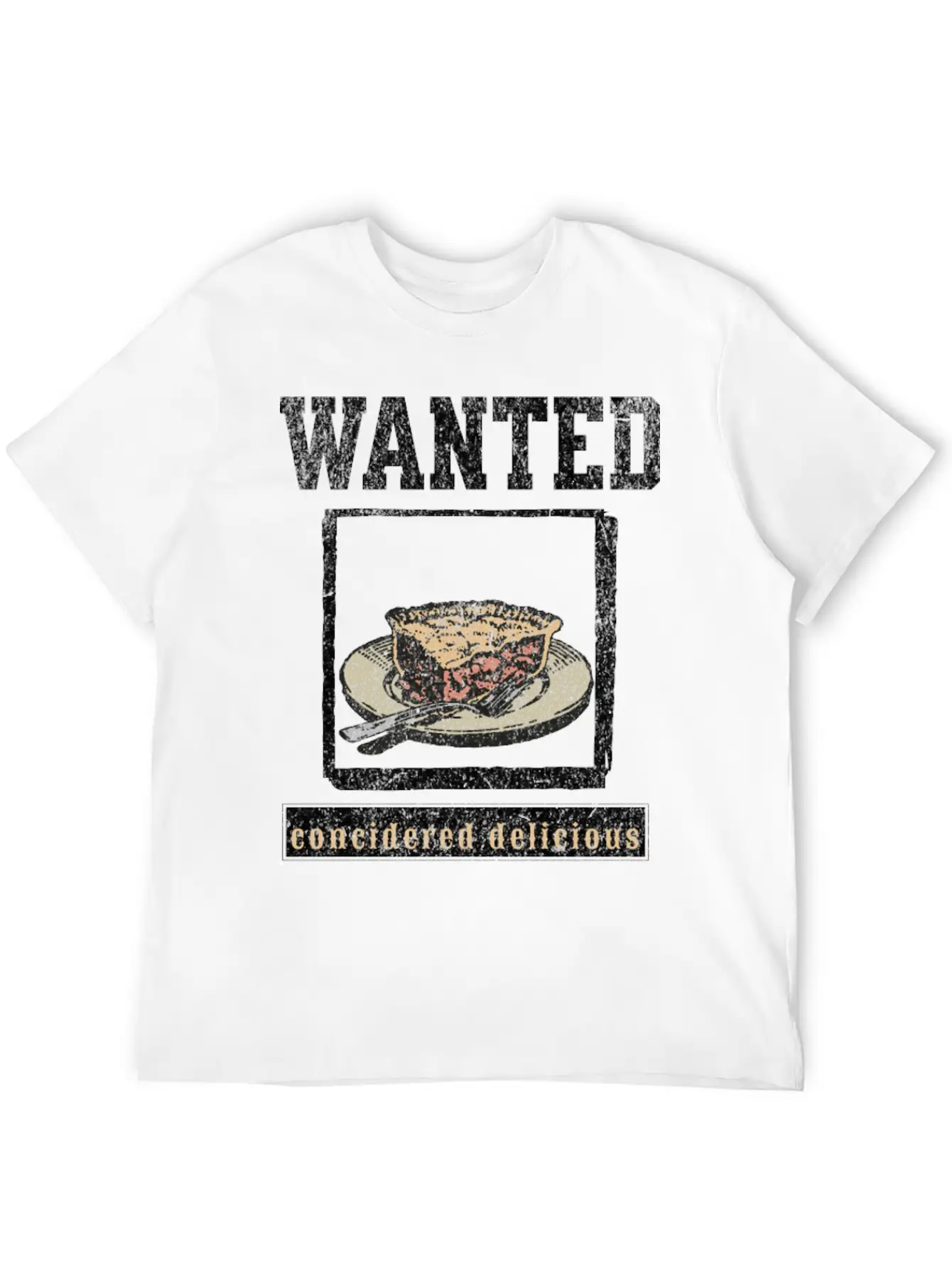 PIE Wanted Classic Fit Graphic Tee For Daily Comfort – Unisex Cotton Shirt