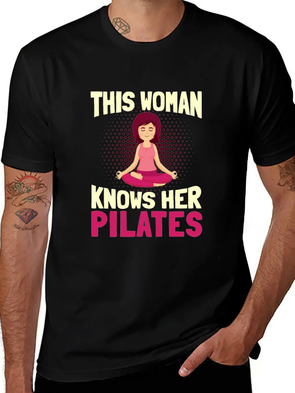 Pilates Unisex Casual T-Shirt – Clean Design For Daily Comfort