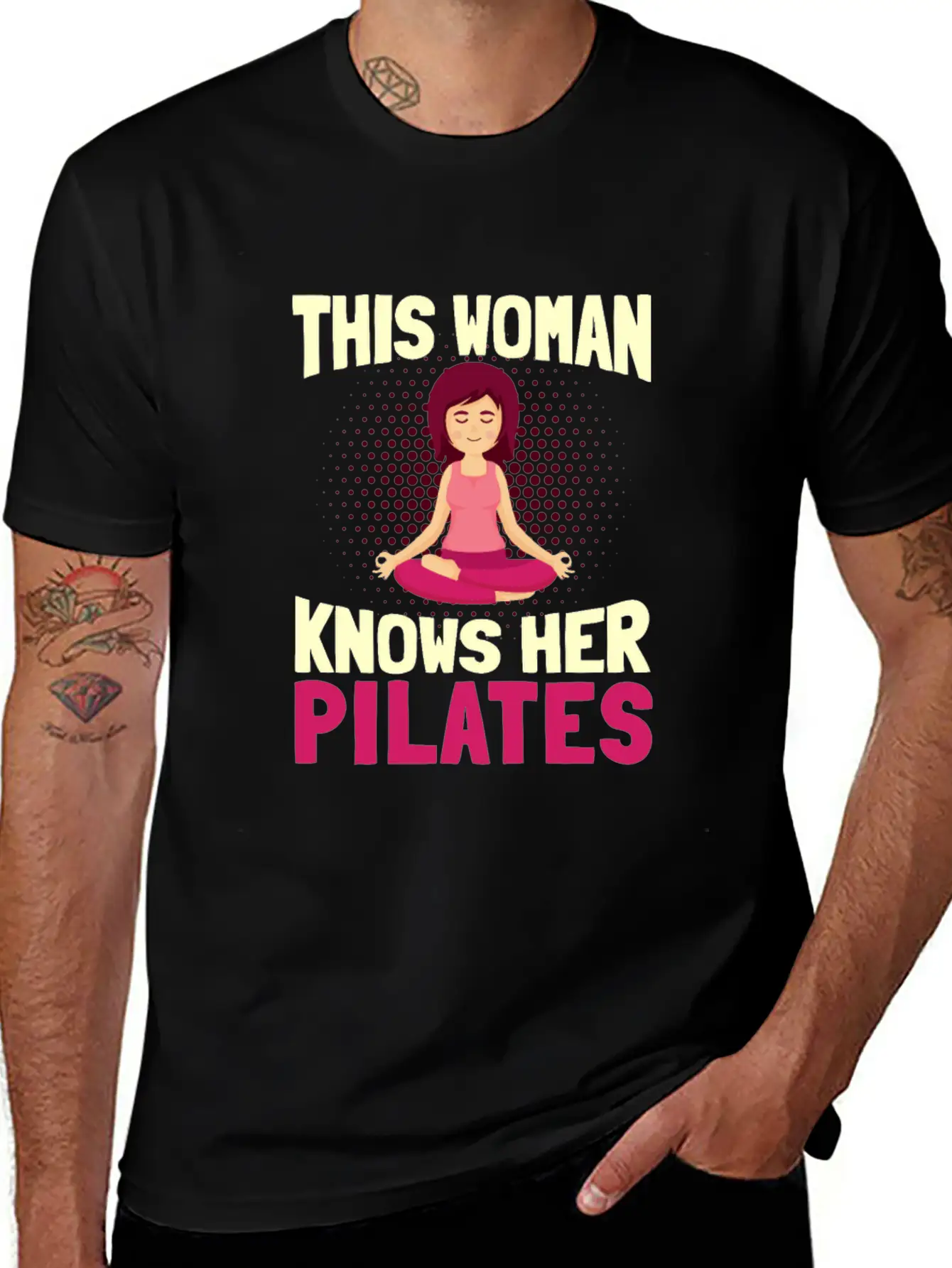 Pilates Unisex Casual T-Shirt – Clean Design For Daily Comfort