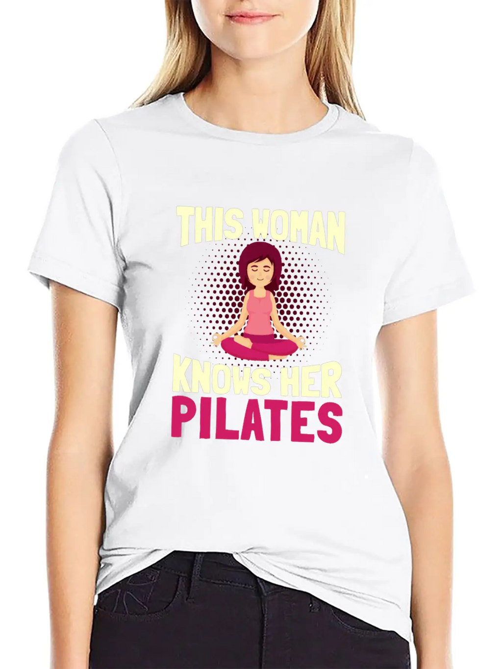 Pilates Unisex Casual T-Shirt – Clean Design For Daily Comfort
