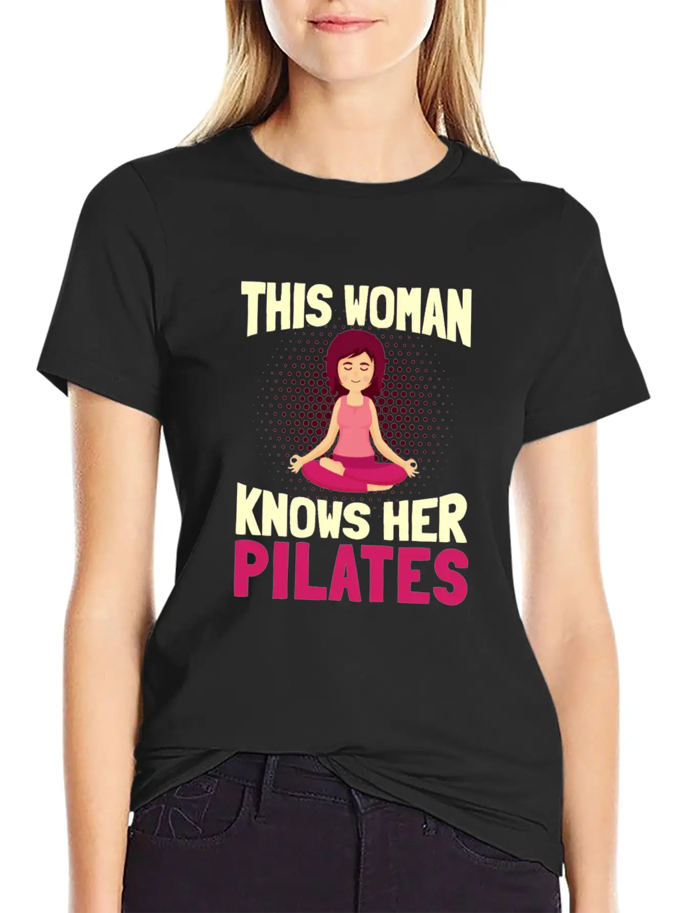 Pilates Unisex Casual T-Shirt – Clean Design For Daily Comfort