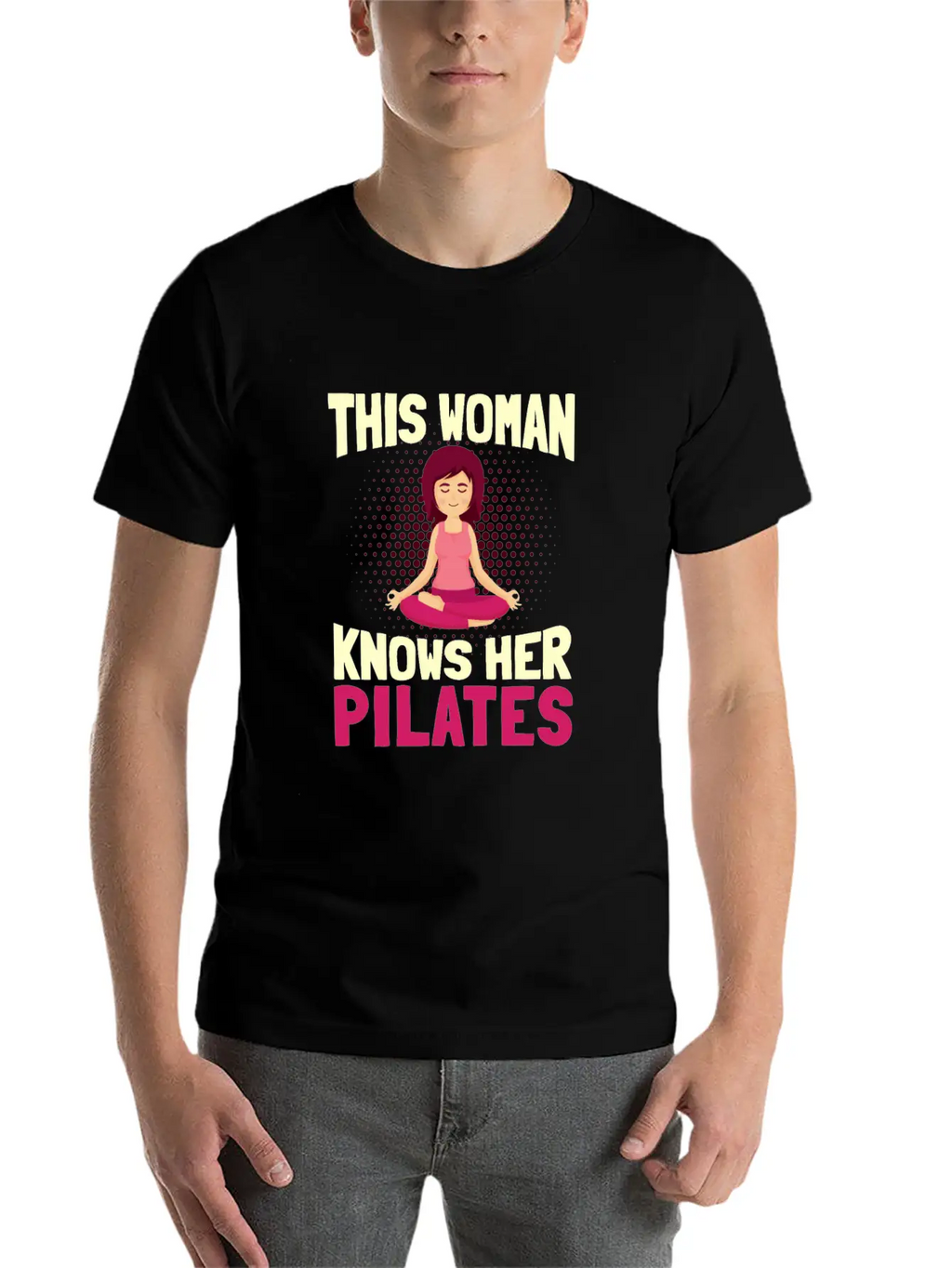 Pilates Unisex Casual T-Shirt – Clean Design For Daily Comfort