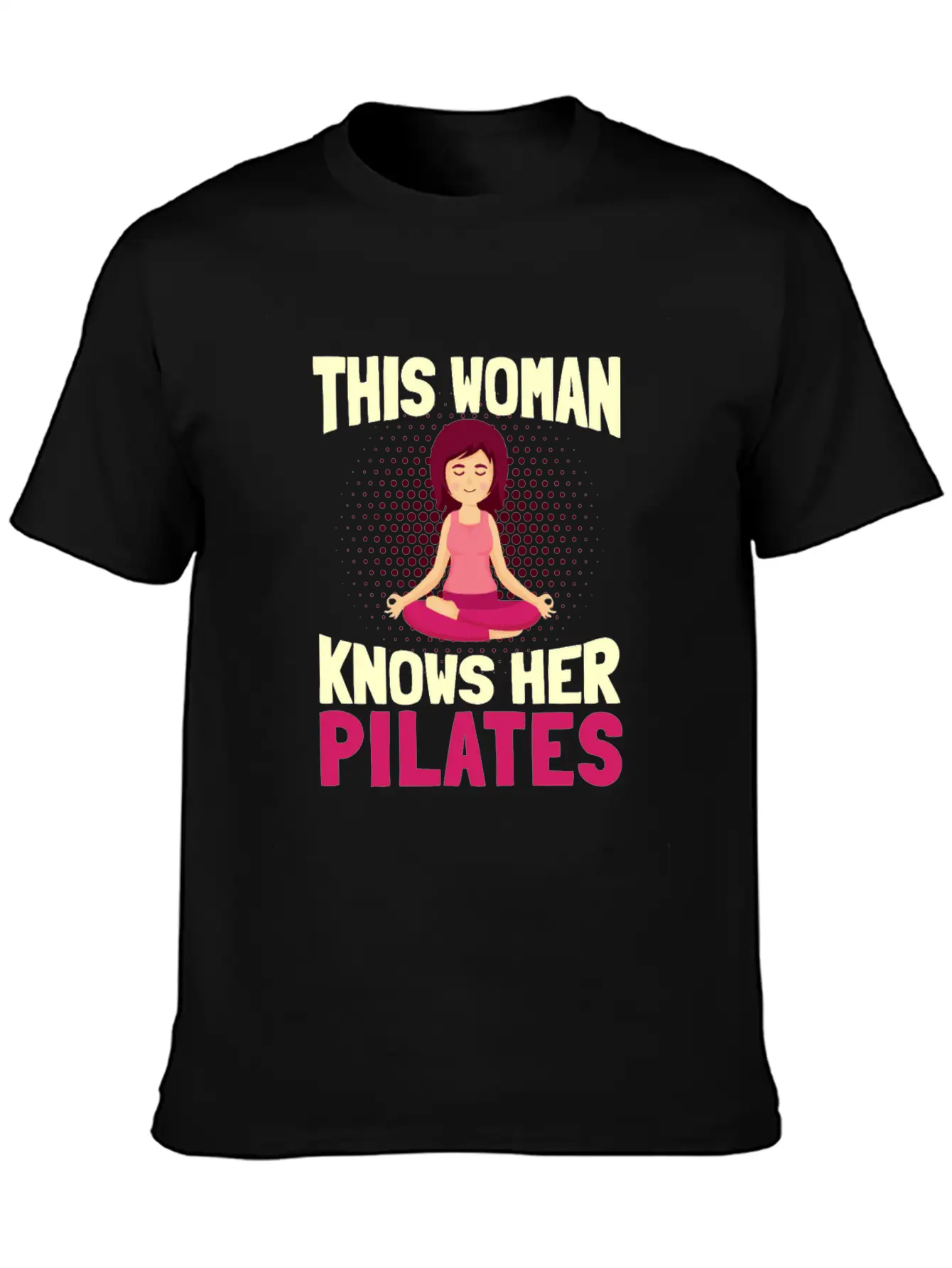 Pilates Unisex Casual T-Shirt – Clean Design For Daily Comfort
