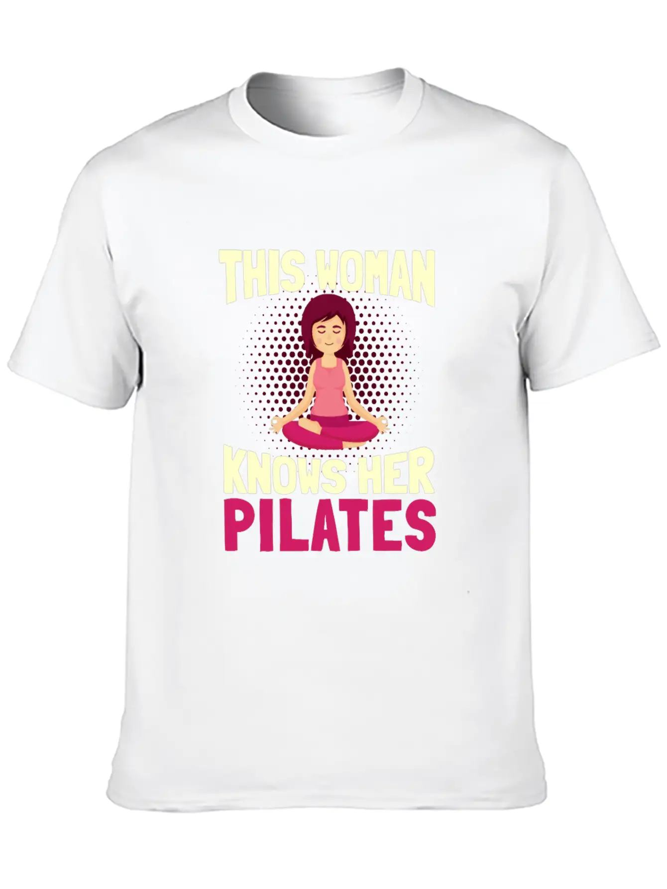 Pilates Unisex Casual T-Shirt – Clean Design For Daily Comfort