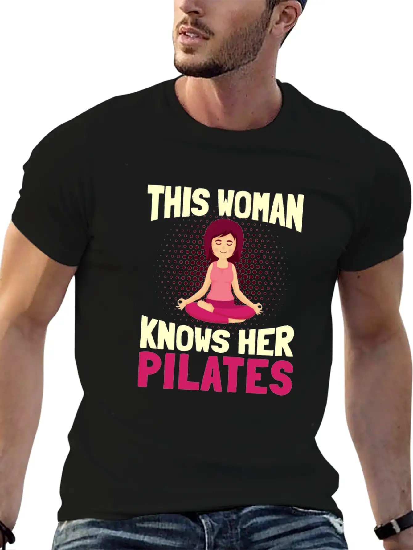 Pilates Unisex Casual T-Shirt – Clean Design For Daily Comfort