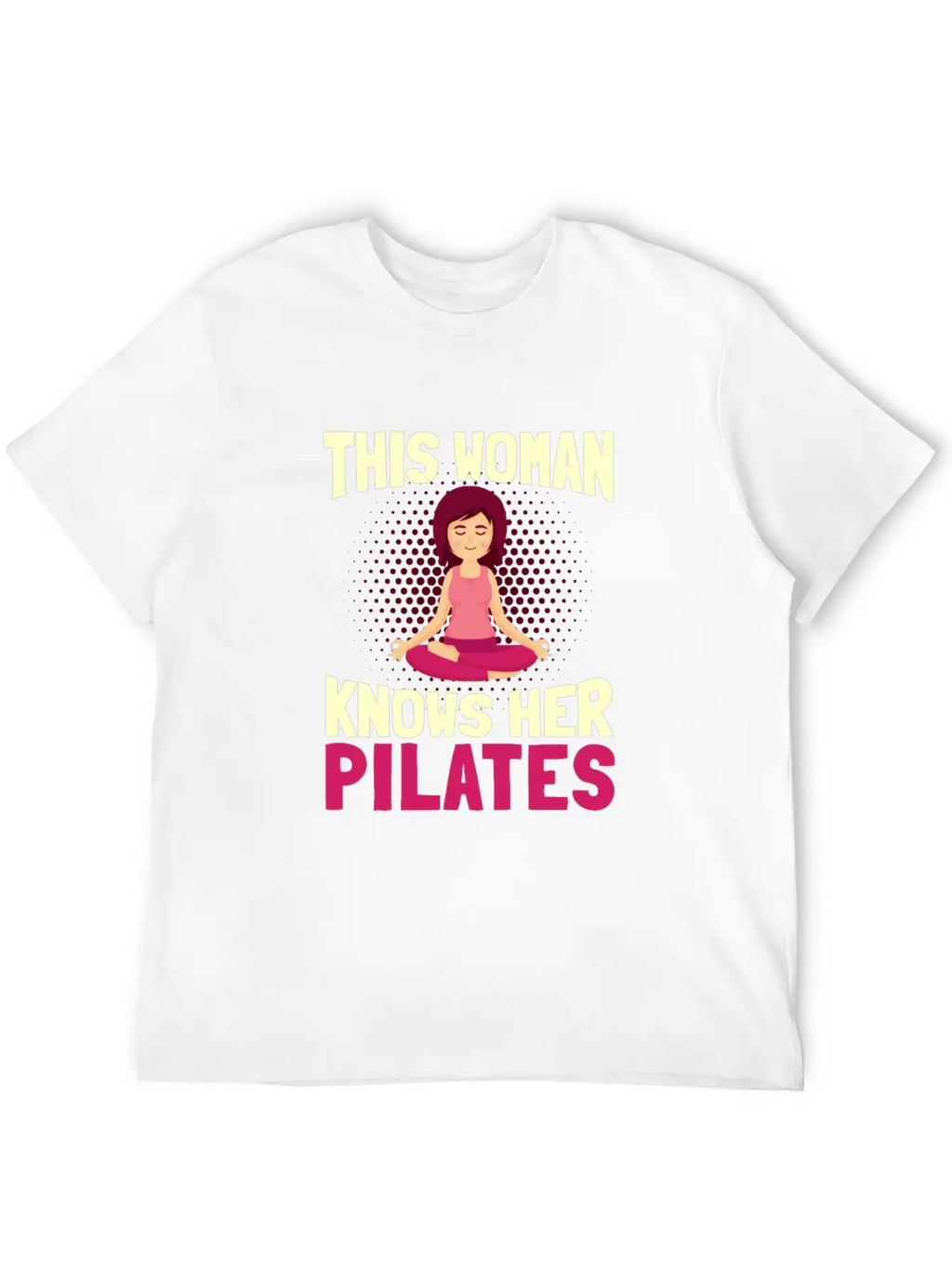 Pilates Unisex Casual T-Shirt – Clean Design For Daily Comfort