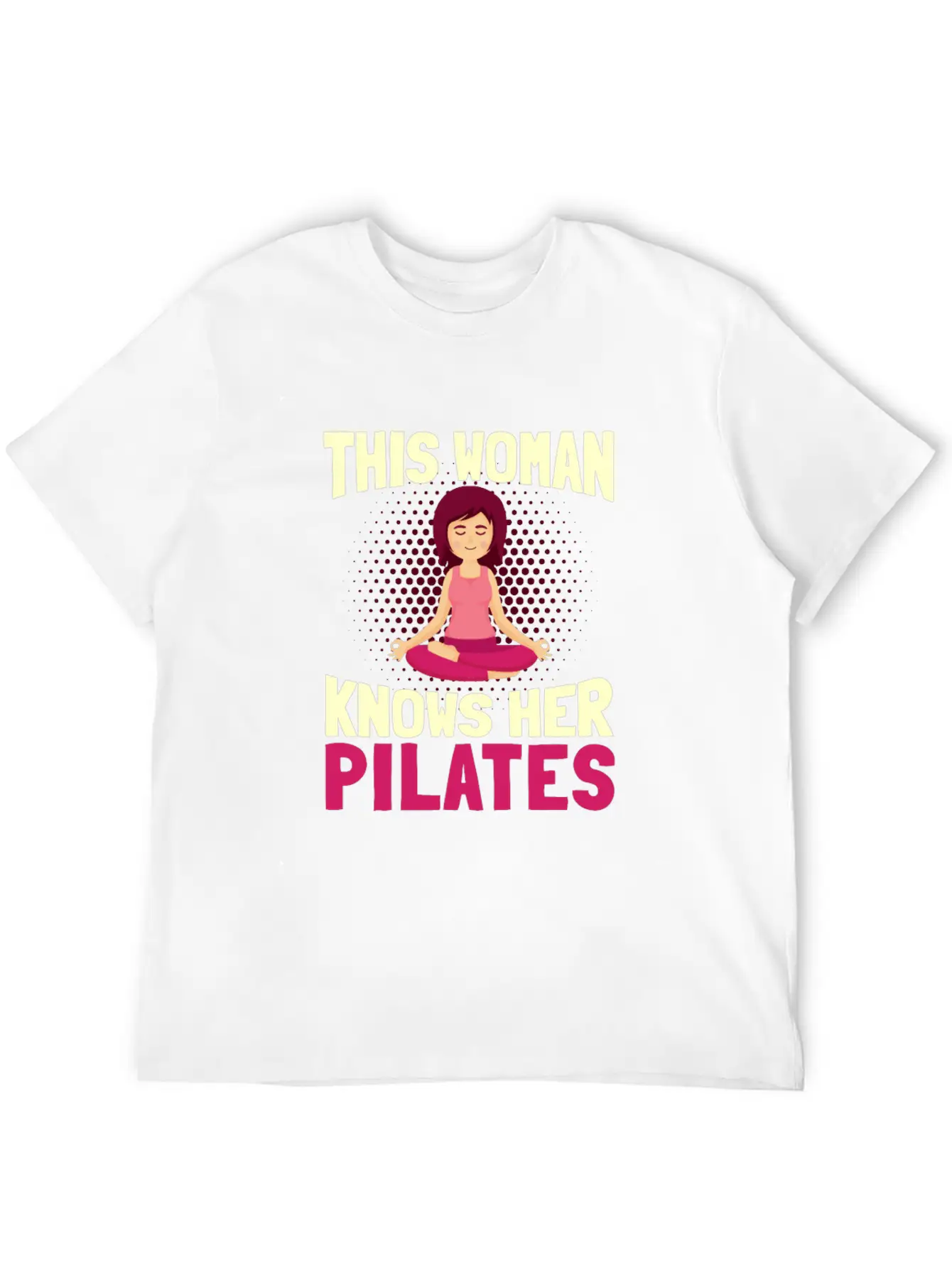 Pilates Unisex Casual T-Shirt – Clean Design For Daily Comfort