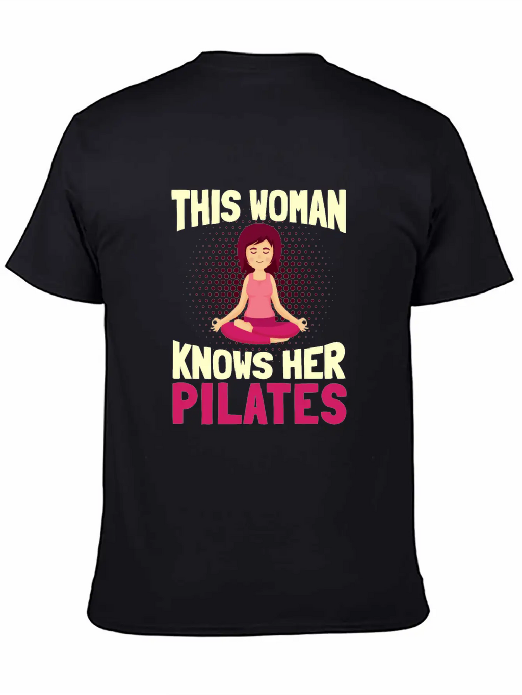 Pilates Unisex Casual T-Shirt – Clean Design For Daily Comfort