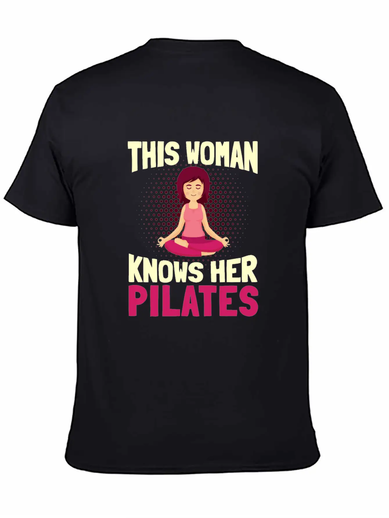 Pilates Unisex Casual T-Shirt – Clean Design For Daily Comfort