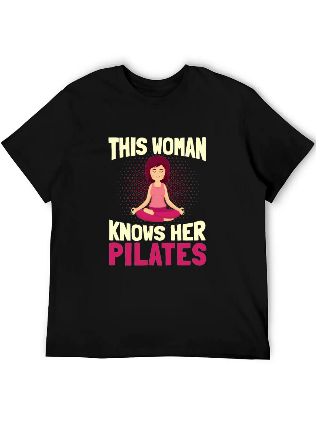 Pilates Unisex Casual T-Shirt – Clean Design For Daily Comfort