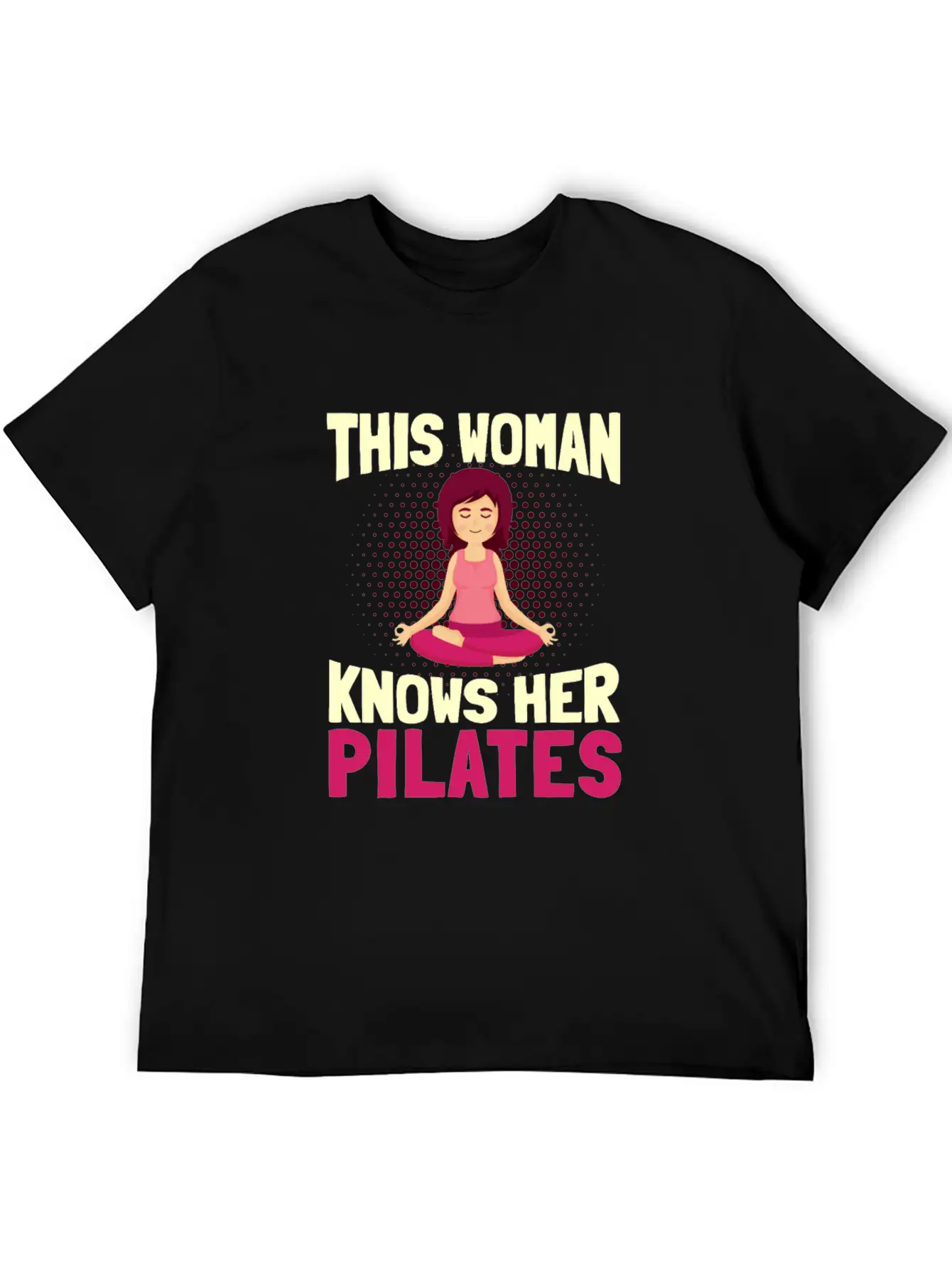 Pilates Unisex Casual T-Shirt – Clean Design For Daily Comfort